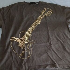 No Boundaries Brown Crew Neck Tee